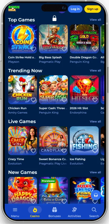 Bonuseria application